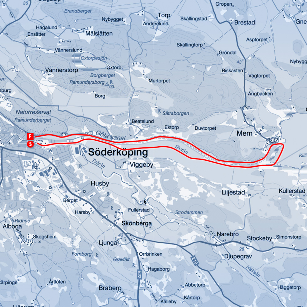 Nomado Stand Up Paddling Day Trips - Söderköping Stream and Canal, 11 km